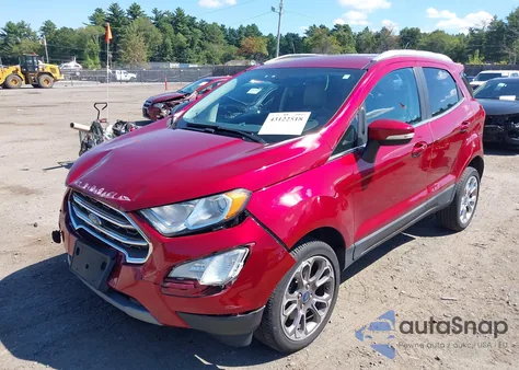 2019 Ford Ecosport Titanium из США, поврежденный, VIN MAJ6S3KL3KC271185